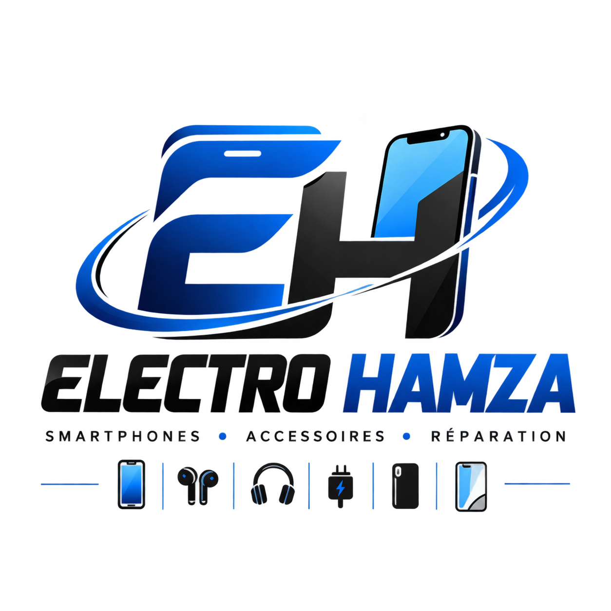 Logo Electro Hamza : smartphones, accessoires et réparation